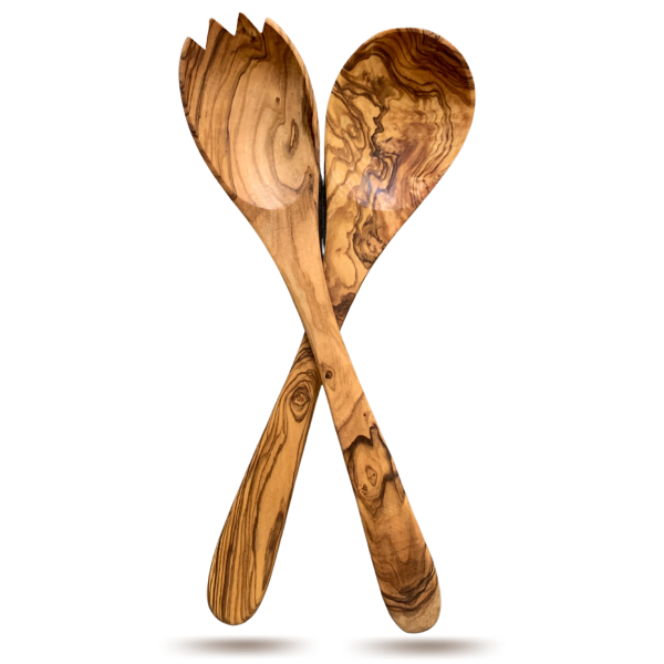 Küchenhelfer Set 6-Teilig aus Olivenholz Natur